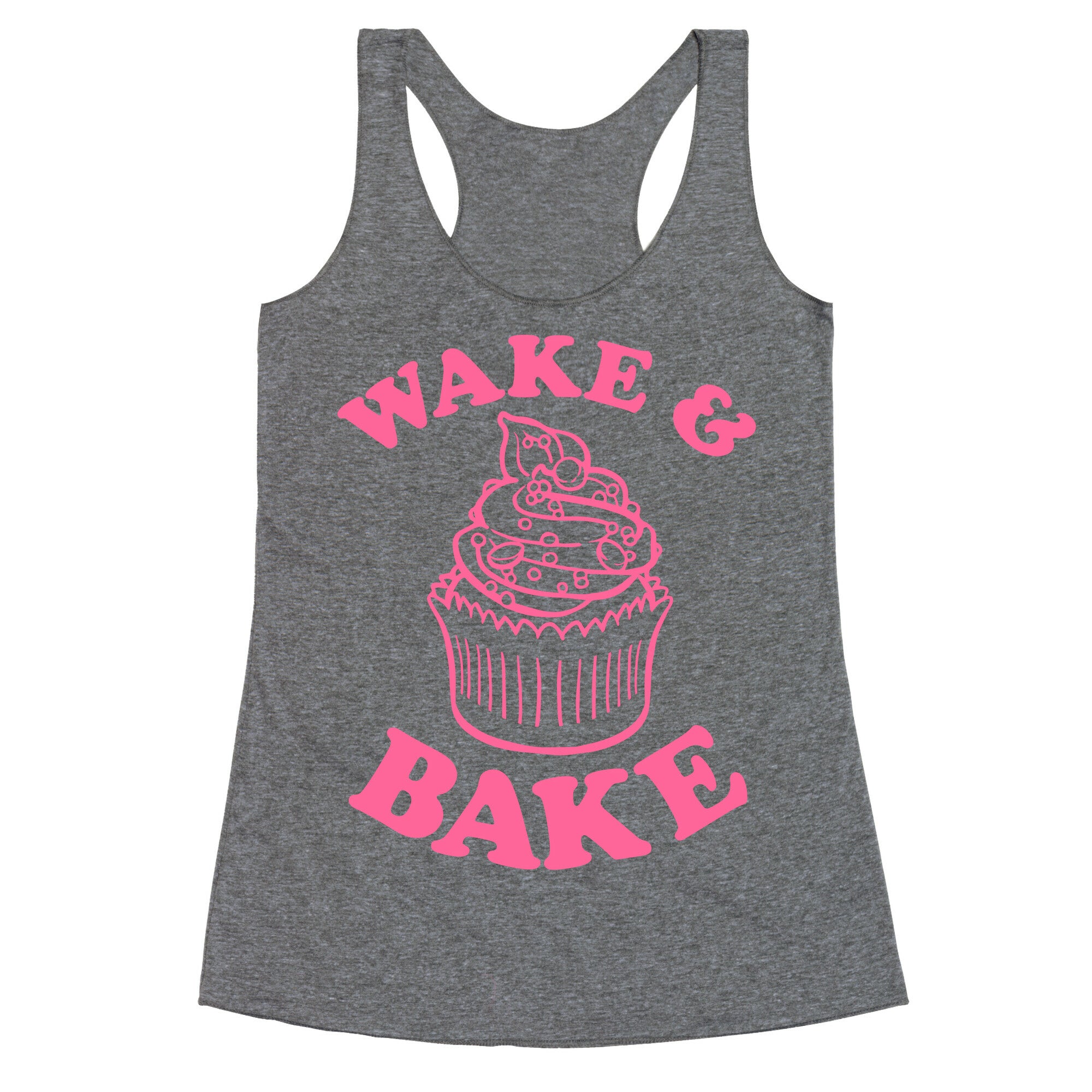 Wake and Bake Racerback Tank